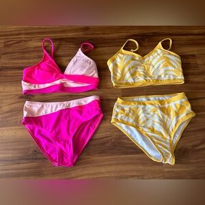 Girls SHEIN two 2-piece bathing suits